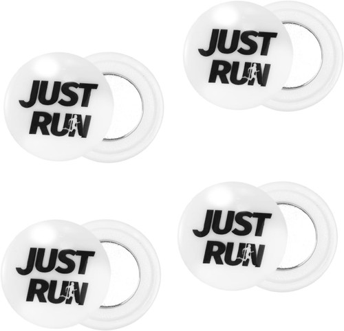 Magnetic race bib clips - bib,