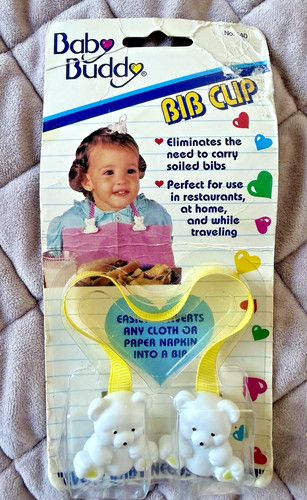 Vintage bib clips baby - vintage,